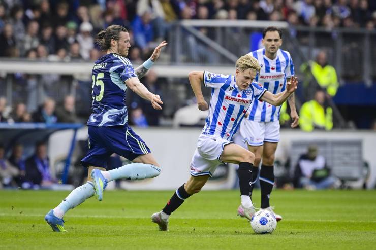 Linday contro l'Ajax