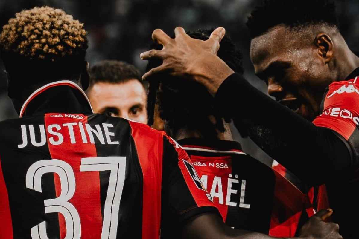 I giocatori del Nizza