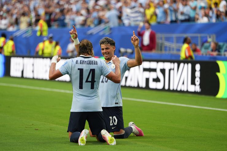 Canobbio e Maxi Araujo