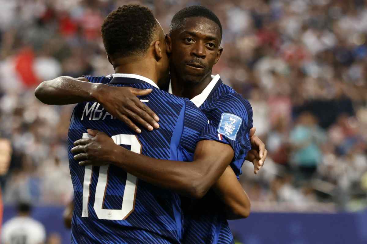 Mbappé e Dembélé
