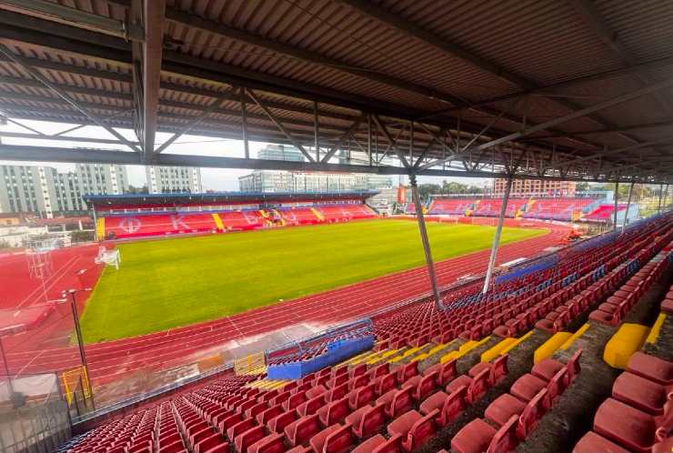 Lo stadio del Borac