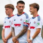I giocatori dell'Hajduk
