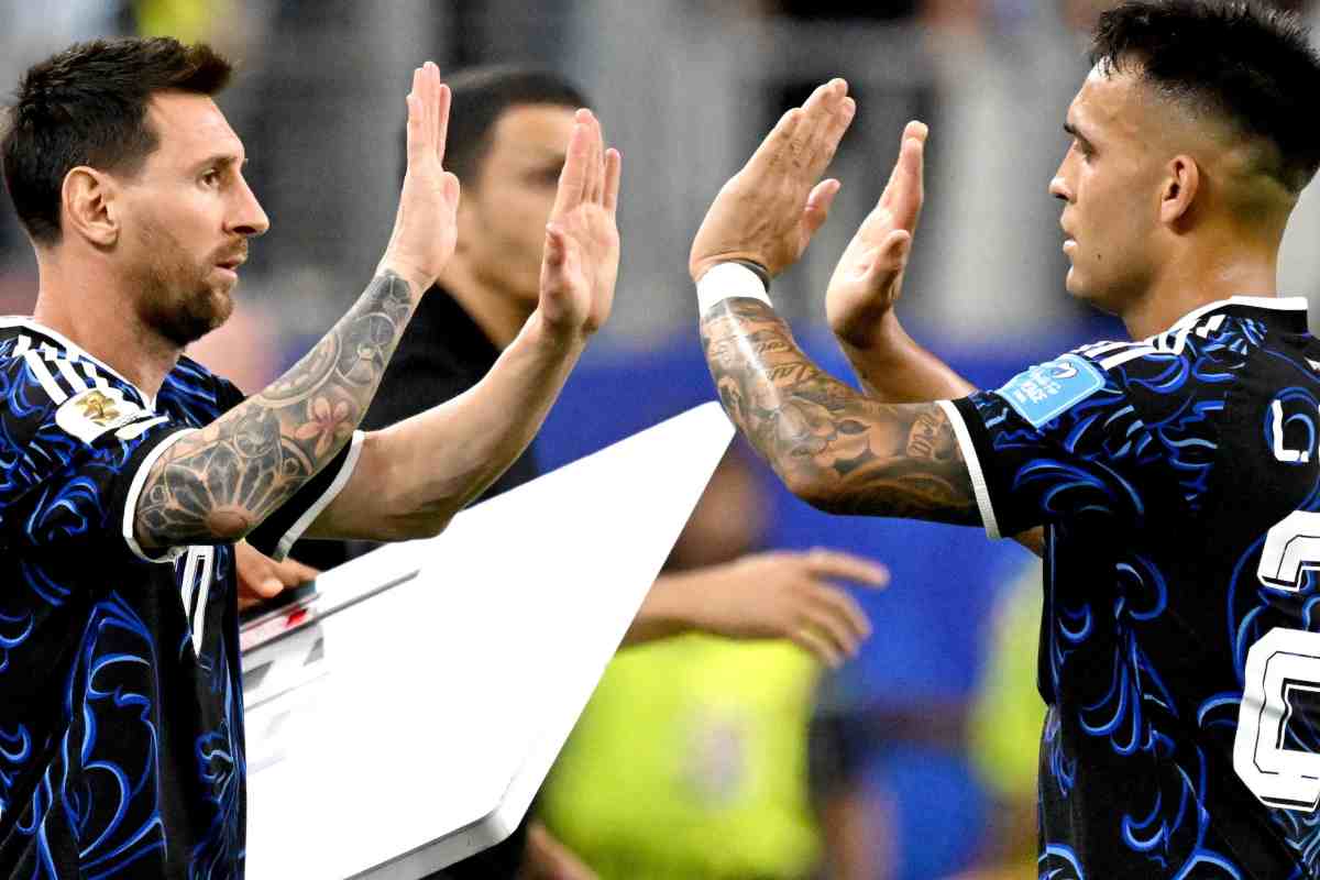 Messi e Lautaro