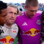 I giocatori dei Red Bulls