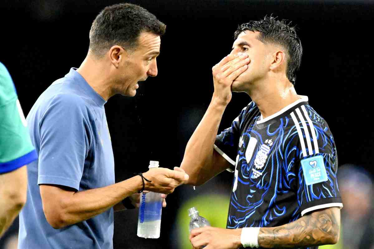 Scaloni e Palacios