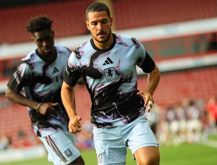 Un allenamento dell'Aston Villa