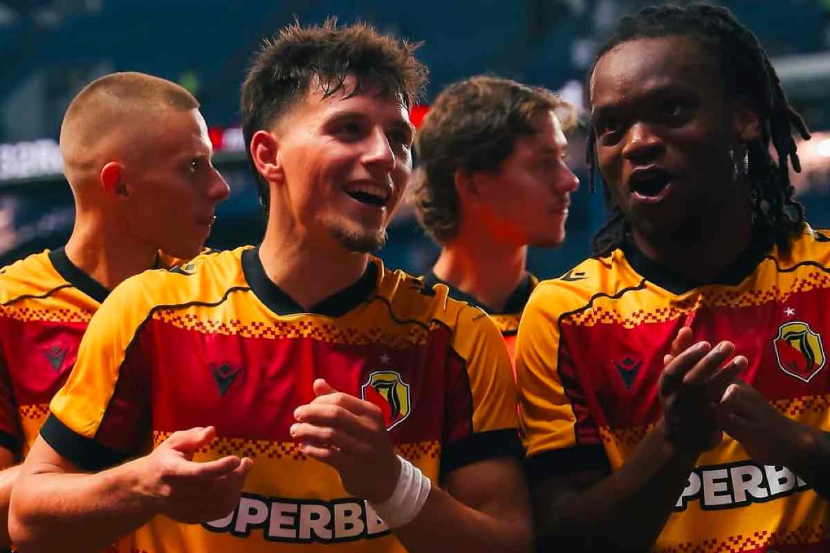 L'esultanza dello Jagiellonia