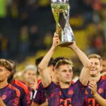 Kimmich con la Supercoppa