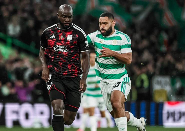 Un momento del match d'andata tra Lask e Celtic