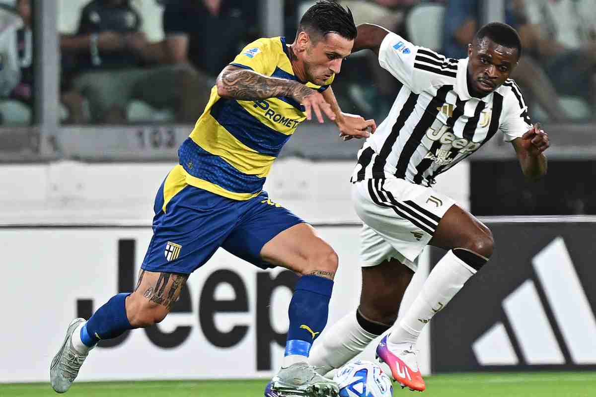 Ordonez contro la Juventus