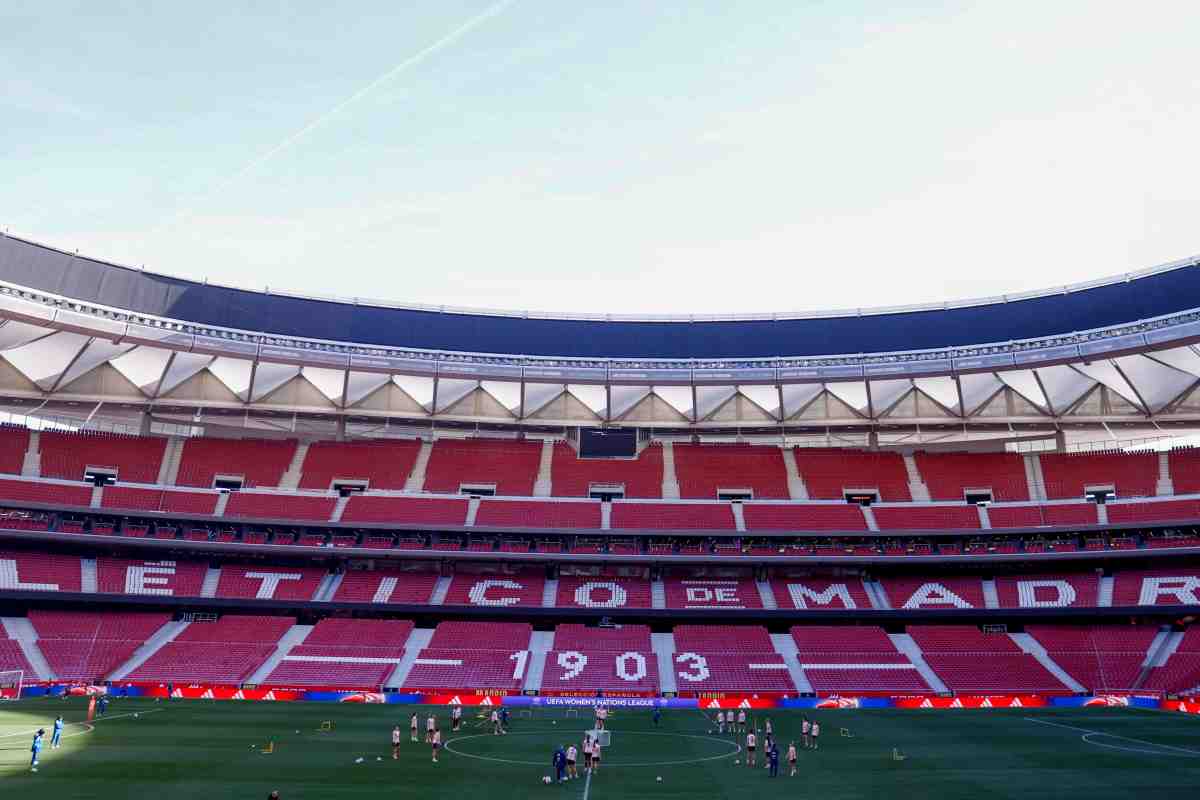 Lo stadio Metropolitano di Madrid