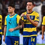 I giocatori del Parma