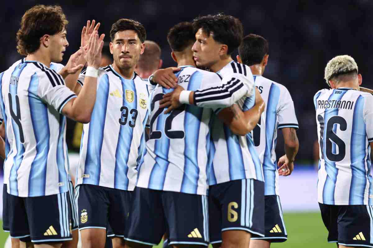I giocatori argentini