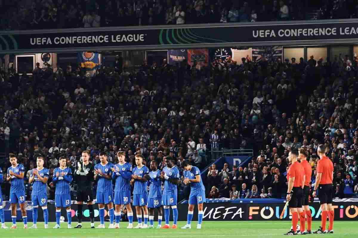 Una formazione del Brighton