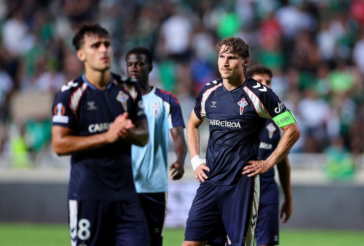 I giocatori del Celta