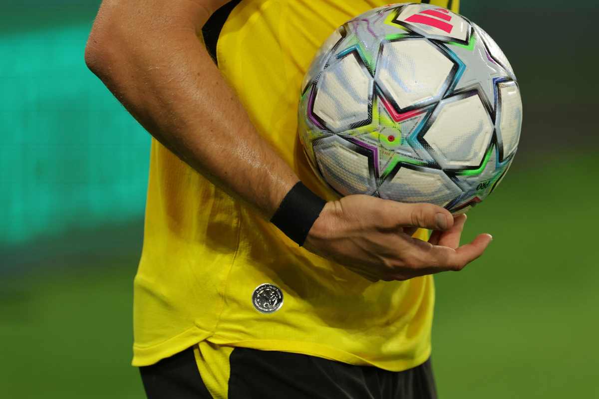 Il pallone della Champions League