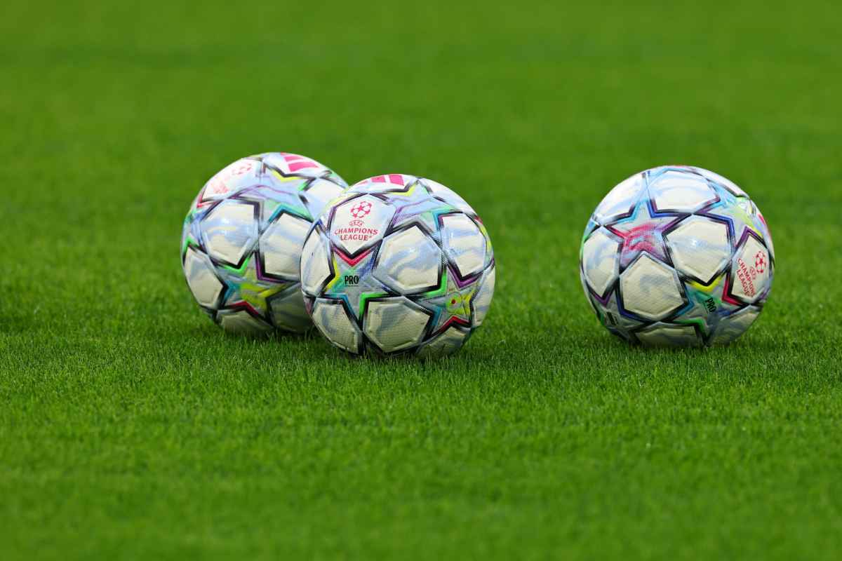 I palloni della Champions