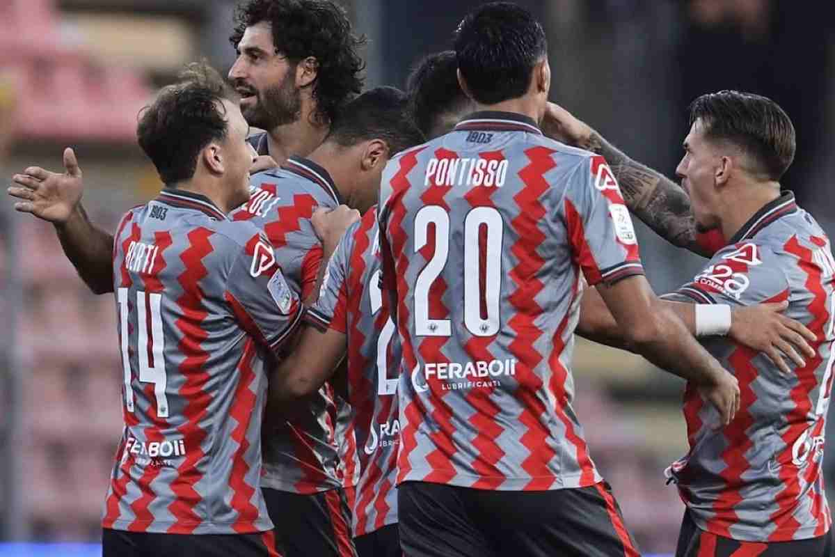 I giocatori della Cremonese