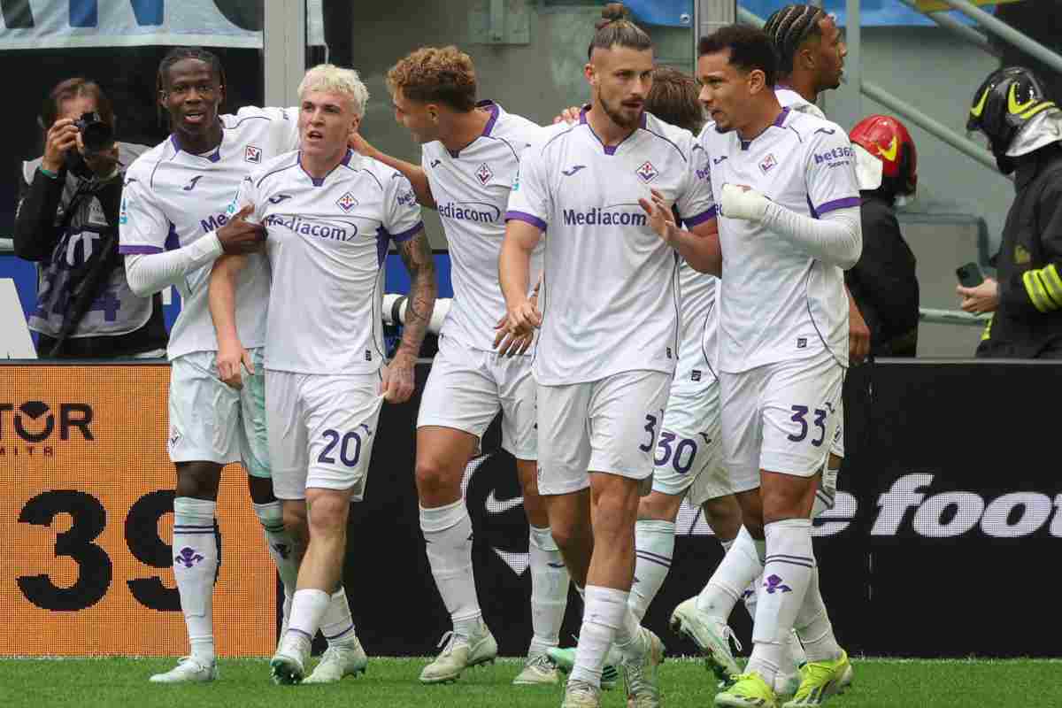 I giocatori della Viola