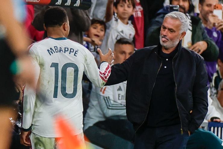 Mbappé e Mourinho