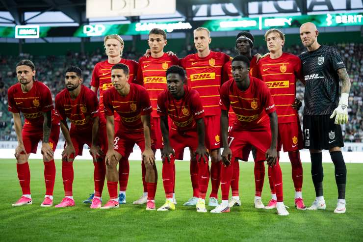 Una formazione del Nordsjaelland